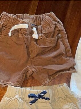 Boys 12-18M GAP Brown Drawstring Kids Shorts! Pre Loved